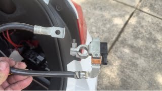 2015 BMW 320i - Replacing the Intelligent Battery Sensor Cable