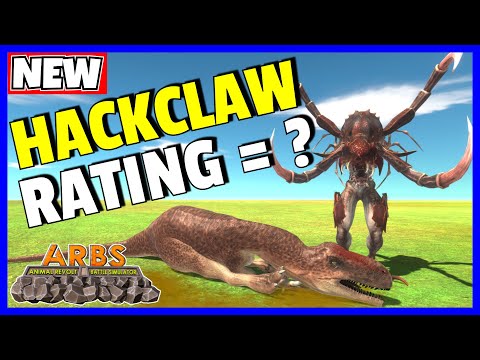 NEW! HACKCLAW - Another great Alien Exotica faction unit? | Animal Revolt Battle Simulator