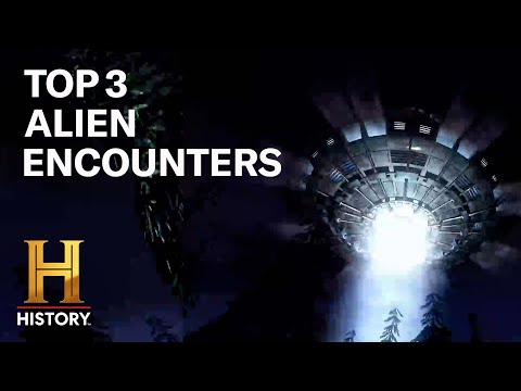 Ancient Aliens: TOP 3 TERRIFYING ALIEN ENCOUNTERS Caught On Camera | History