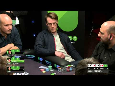 Quads over Full House - Unibet Open Copenhagen 2015 Day 1B