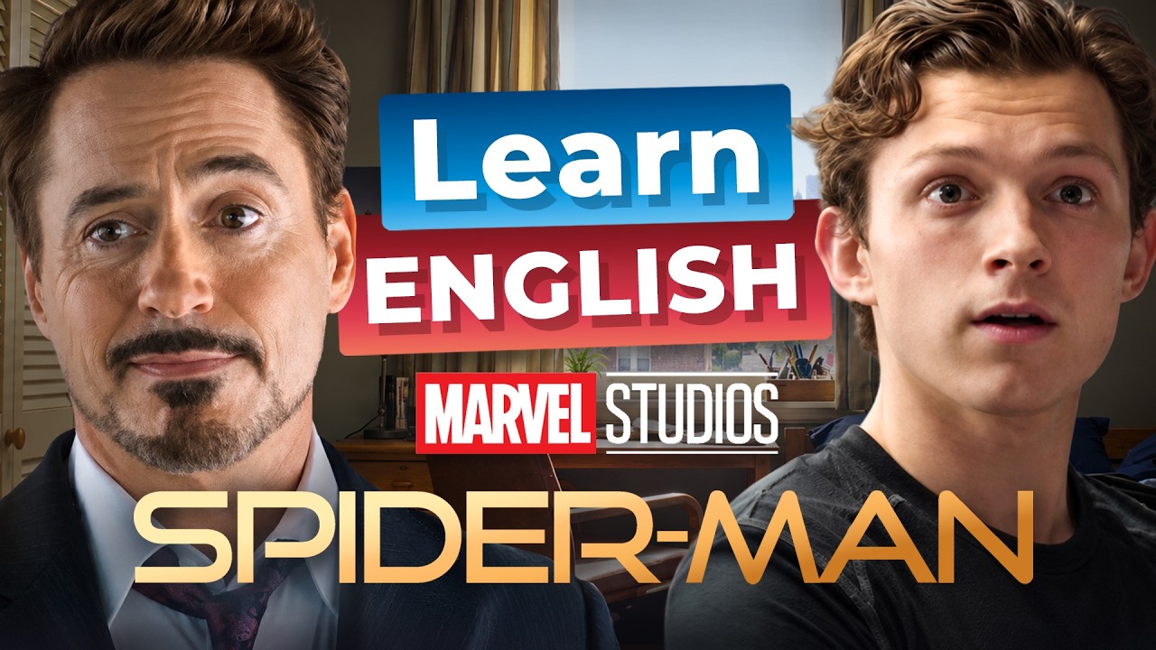 Learn English with SPIDER-MAN — Peter Parker Meets Tony Stark