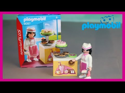 Playmobil Special Plus 9097 Konditorin - Demo - Unboxing - Aufbau