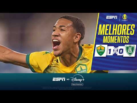 Melhores momentos de Cuiabá x América-MG