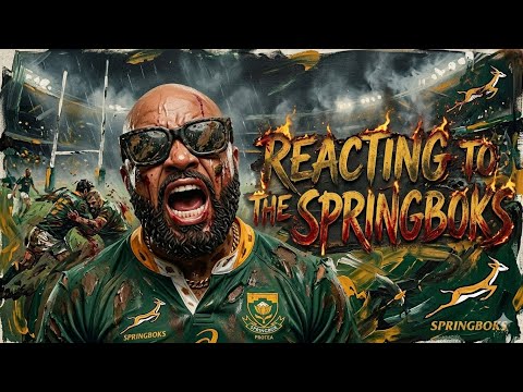 Reacting to the Most Feared Rugby Team In The World....The Springboks