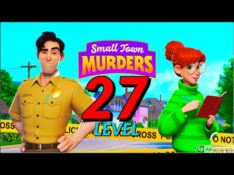 Small Town Murders : Match 3 Crime Mystery Stories Level 27 gameplay android ios new best game
