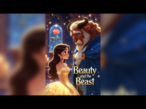 A Rose, A Curse, and a Hidden Prince 🌹 Beaty and the beast। #cartoon #fairytale #bedtimestory