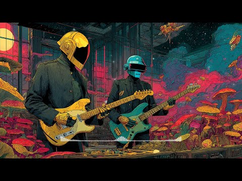 Daft Punk Inspired: Unmute The World 🍄🤖 | Chillwave, Synthwave, Retro Funk, Electronic Playlist