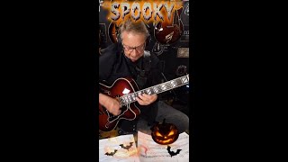 #HappyHalloweenHeres #Spooky on #jazzguitar #guitar #halloween #shorts
