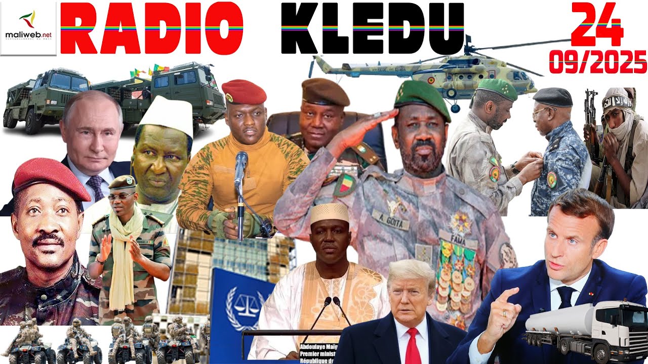 La Revue de Presse de la RADIO KLEDU du 24 Septembre 2025