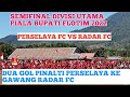 SEMIFINAL DIVISI UTAMA PIALA BUPATI FLOTIM..2 GOL PINALTI PERSELAYA KE GAWANG RADAR