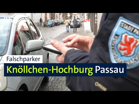 Passau, a ticket hotspot, generates millions in revenue from illegal parking | Abendschau | BR24