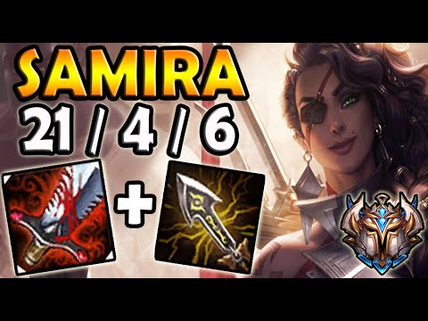 Samira ADC vs Senna - NA Challenger ✔️