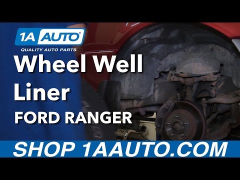 How to Replace Front Inner Wheel Well Liner 98-12 Ford Ranger