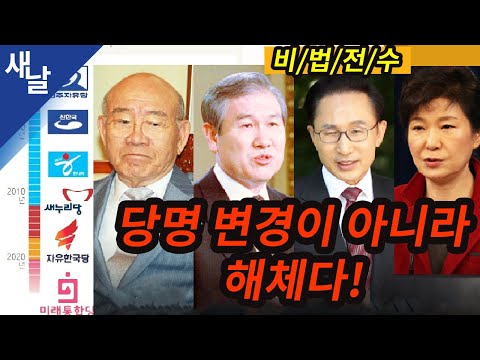 미래통합당, 당명 변경이 아니라 해체다!