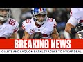 Giants and Saquon Barkley agree to terms on a 1-year deal | CBS Sports