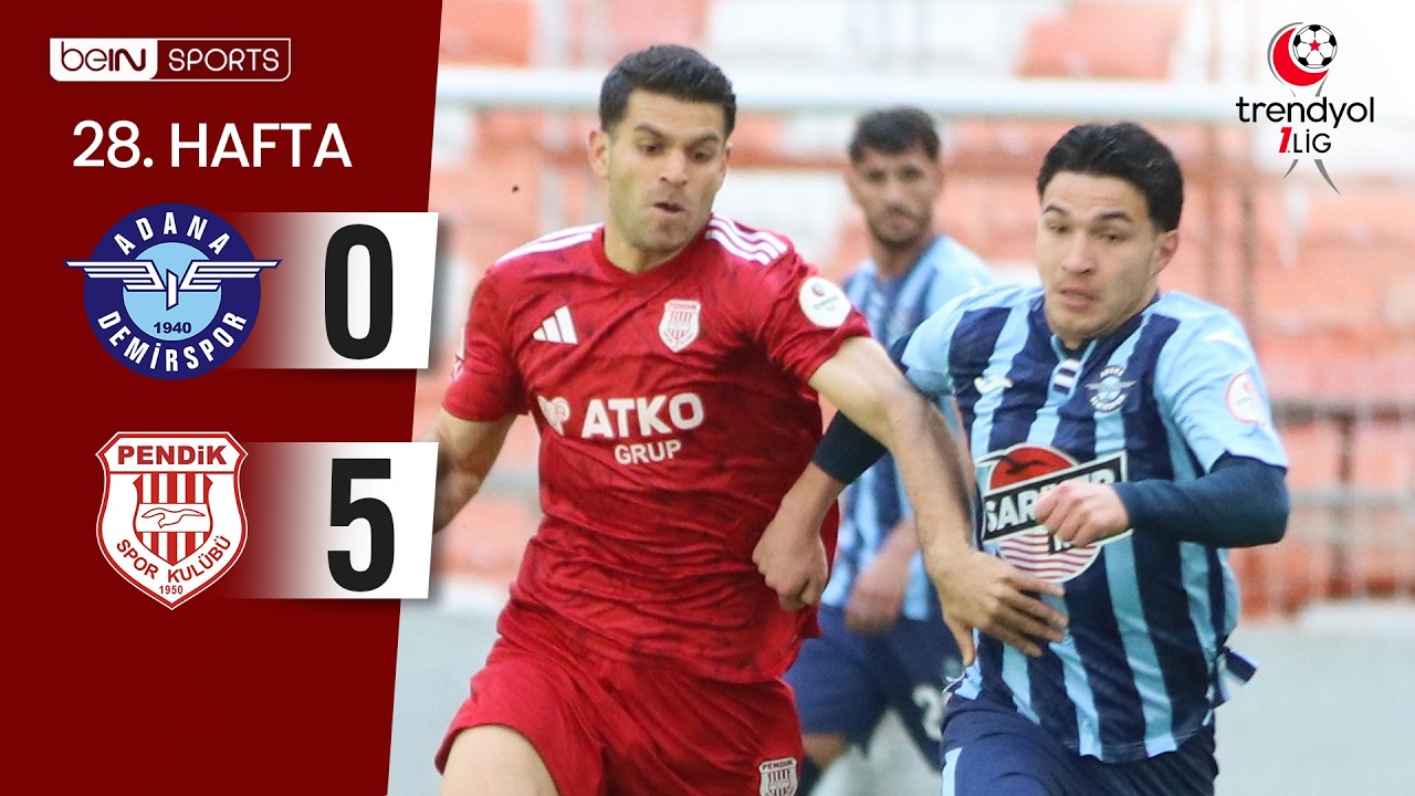 Adana Demirspor vs Pendikspor Highlights
