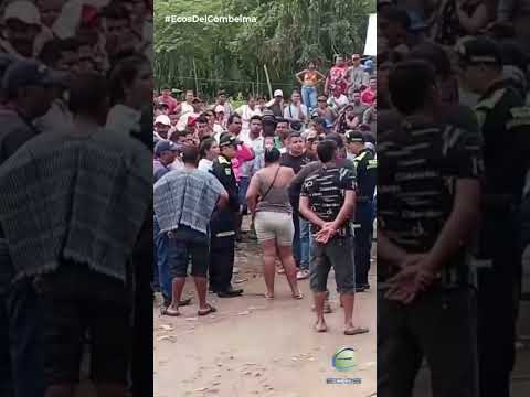 #Tolima | 🚨 Policía y UNDMO llegan a predio invadido por varias familias en Coyaima