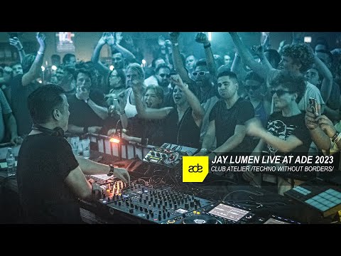 Jay Lumen live at ADE 2023 / Club Atelier / Techno Without Borders / Amsterdam
