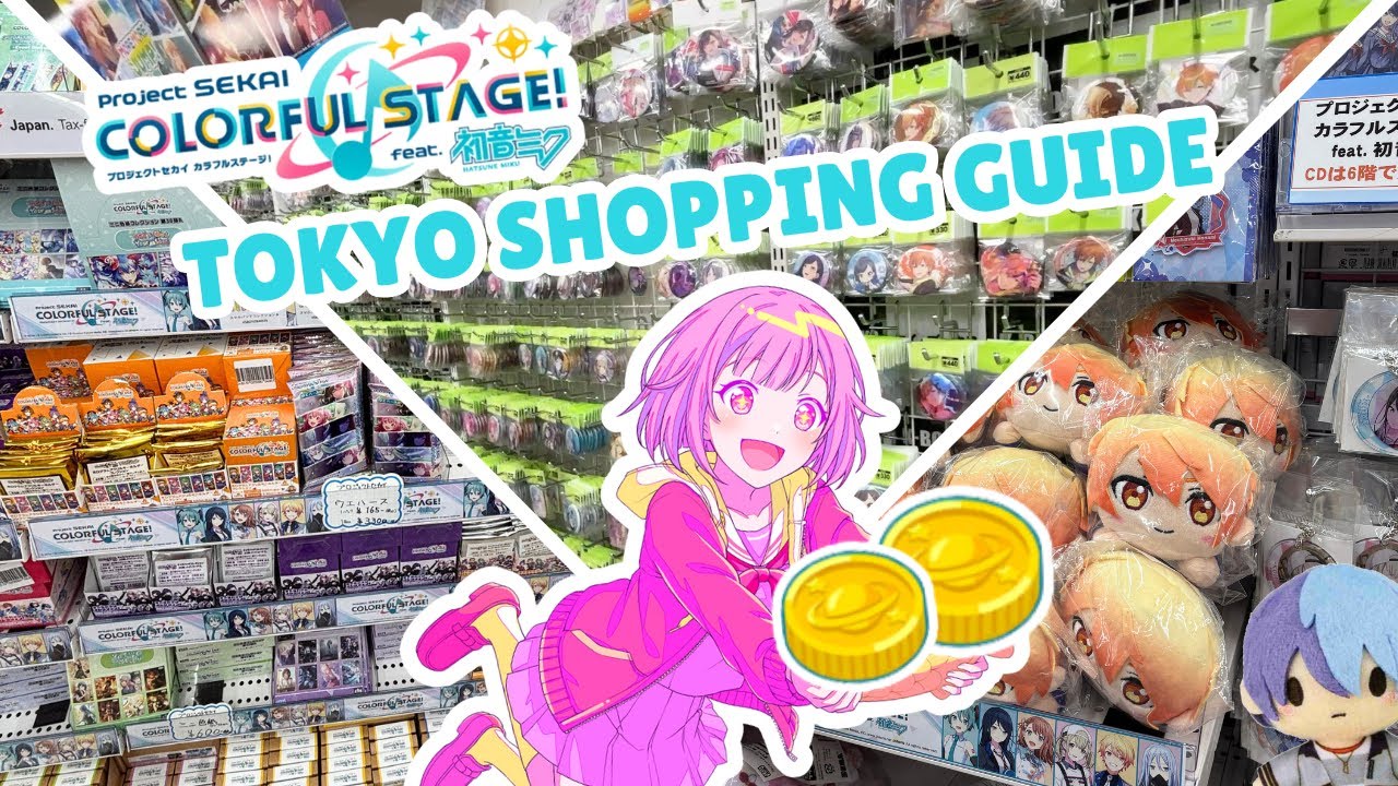 Where to Buy Project Sekai Merch in Tokyo | SHOPPING GUIDE FOR PROJECT SEKAI AND VOCALOID MERCH