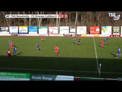 ZF TSG Neustrelitz-FC Energie Cottbus mit Musik