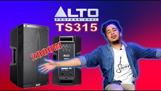 Video thumbnail for Alto Professional TS315 Unboxing & Basic Review by Severo Music Studios