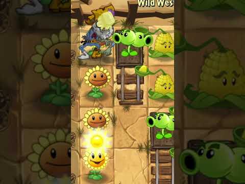 Plants POWER-UP vs Crazy Cowboy Zombies - Who Will WIn? - PvZ 2 Challenge!