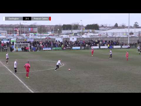 Darlington 4-2 Prescot Cables - Evo-Stik First Division North - 2014/15