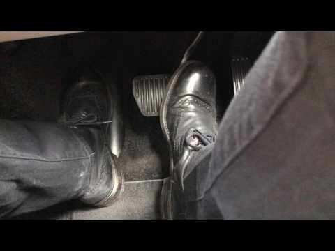 How to Pivot Your Foot between the Brake and Accelerator