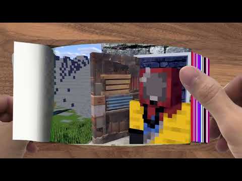 FLIPBOOK   Monster School  SPEEDRUNNER VS 7 MONSTER GRAND FINAL   Minecraft Animation012