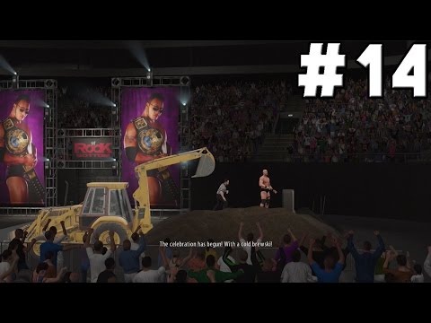 WWE 2K16 2K Showcase Austin 3:16 Walkthrough Part 14 - Buried Alive Match