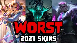 The Top 10 WORST League Skins of 2021