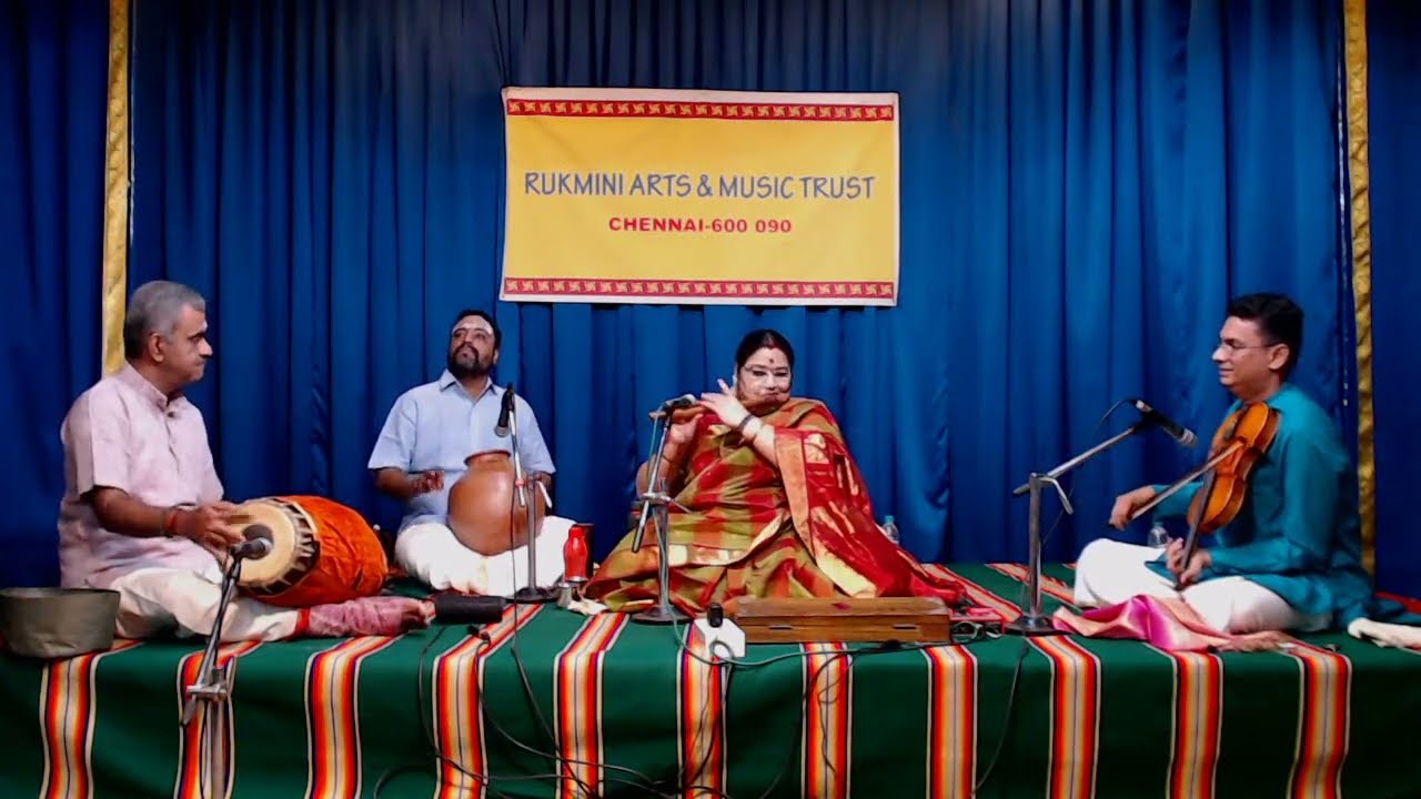 Vidushi Sikkil Mala Chandrasekhar - Flute Concert for Rukmini Arts and Music Trust