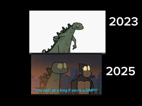 2023 2025 triangle vs monkey godzilla 2014 vs kong 1962