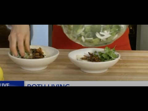 Slow Roasted Cod with Chile Crisp and Herb Salad in the Wolf M Series Oven