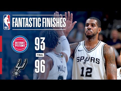 The San Antonio Spurs Win a Close One vs. Pistons | December 4, 2017