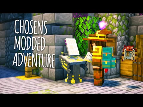 Chosen's Modded Adventure EP4 Ars Nouveau Early Storage + Automation