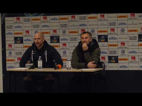 Presskonferensen efter IKS - AFC