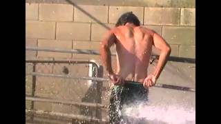 The Jordy & Broskie Show ft. Chops (The Hose Down Challenge)