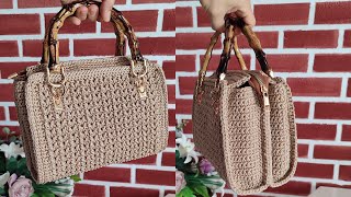 THERE IS NO SUCH BAG (Part 1) #knittingbagmaking #knittingrecipe #bagpattern
