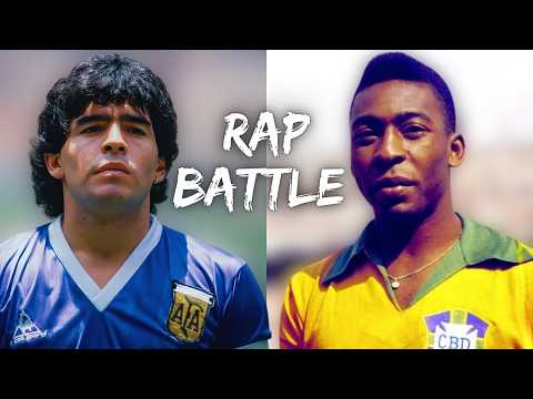 MARADONA vs PELÉ | Football Rap Battle