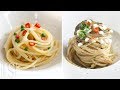 Spaghetti aglio, olio e peperoncino: originale vs gourmet - Vitale, Bianco, Abbate
