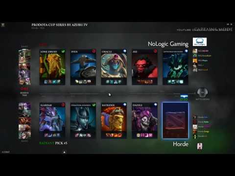Horde vs No Logic Grand Final PDCup EU 2017 Highlights Dota 2