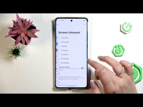 MOTOROLA Edge 60 – How to Change Screen Timeout