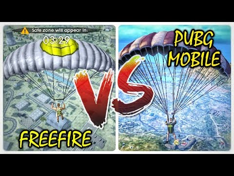 Pubg mobile vs Free fire - Game comparison 2019 || by GAMING AND TECH