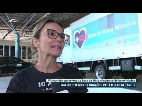Grupo de voluntários do Senado envia duas toneladas de doações para MG