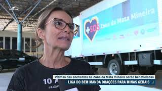 Grupo de voluntários do Senado envia duas toneladas de doações para MG