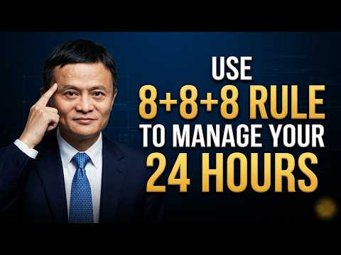 The 8+8+8 Rule: How Successful People Use All 24 Hours | jackma