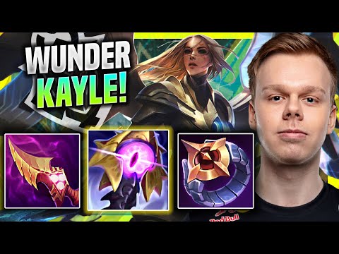 WUNDER CHILLING WITH KAYLE! - G2 Wunder Plays Kayle TOP vs Malphite! | Season 11