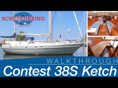 Contest 38S for sale | Yacht Walkthrough | @ Schepenkring Lelystad
