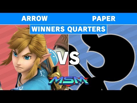 Smash UltimateTournament MSM 172 - Arrow (Link) Vs. Paper (Game & Watch) Winners Quarters